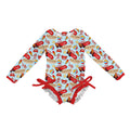Sunny Speedster Rashguard Medically Adaptable One-Piece Swimwear *RTS*