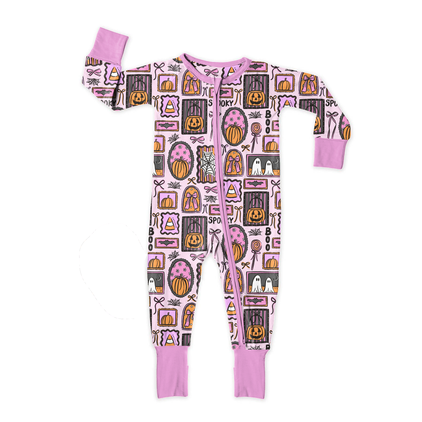 Sweet Spooky Frames Zipper Sleeper **PreOrder**