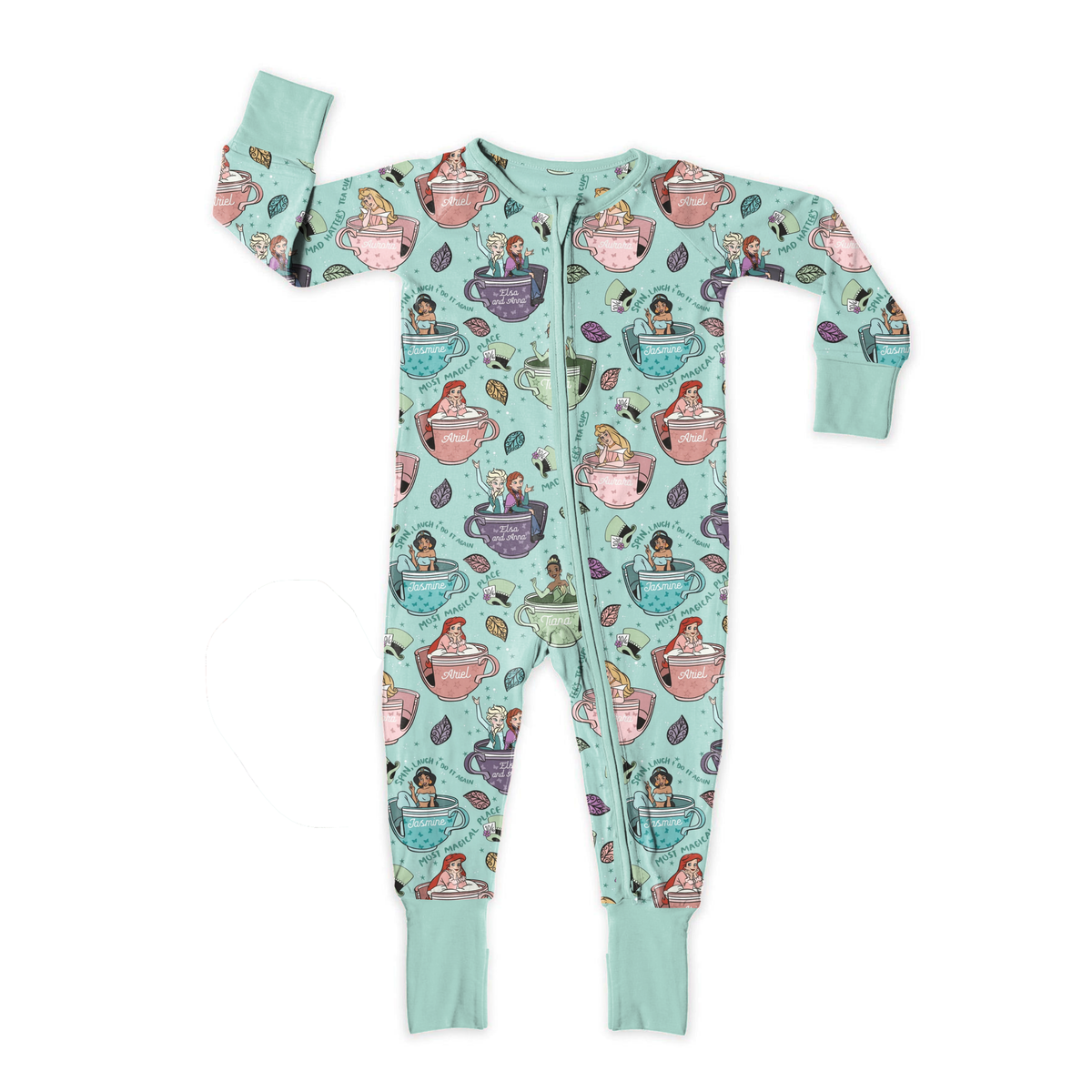 Tea Time Royalty Zipper Sleeper **PreOrder**