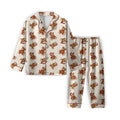 Teddy Tidings Women's Bamboo Matching Lounge Set **PreOrder**