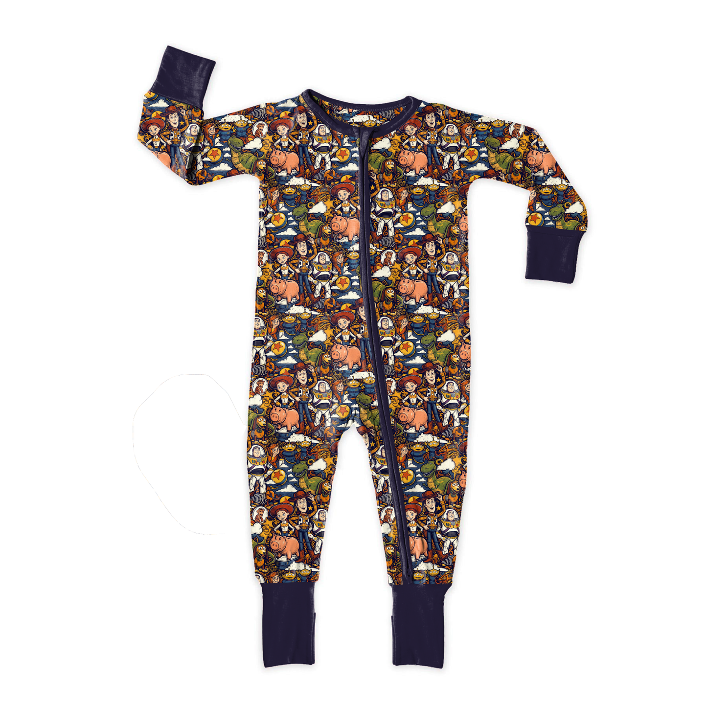 The Gang's All Here Zipper Sleeper **PreOrder**