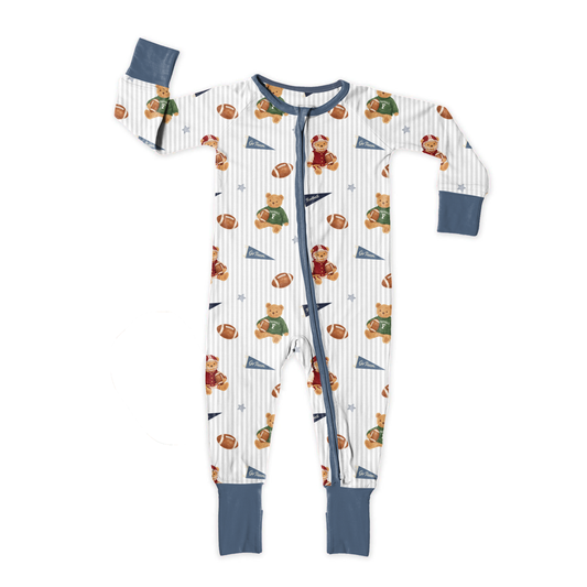 Touchdown Teddies Zipper Sleeper **PreOrder**