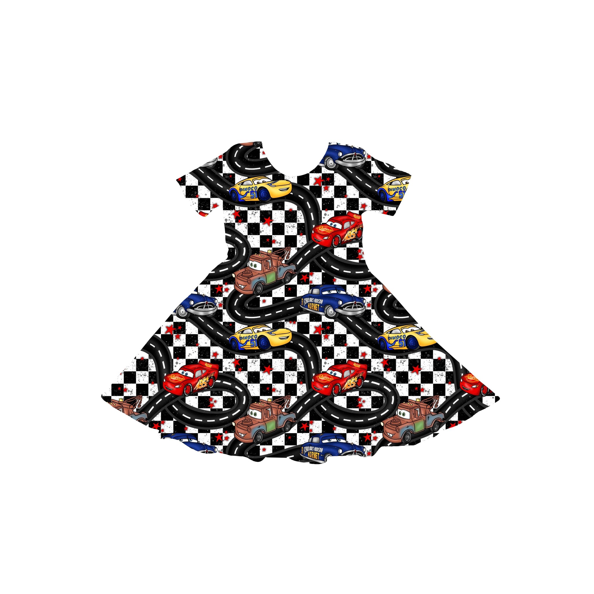 Turbo Crew Youth Twirl Dress *RTS*