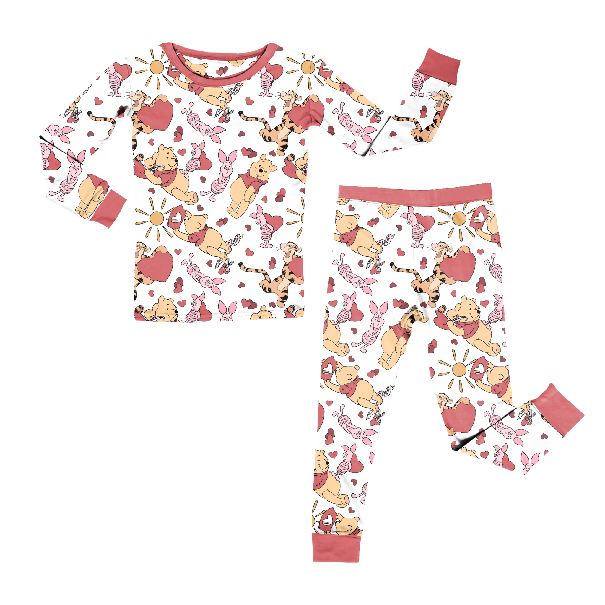 Love You Beary Much Youth Pant Set **PreOrder**