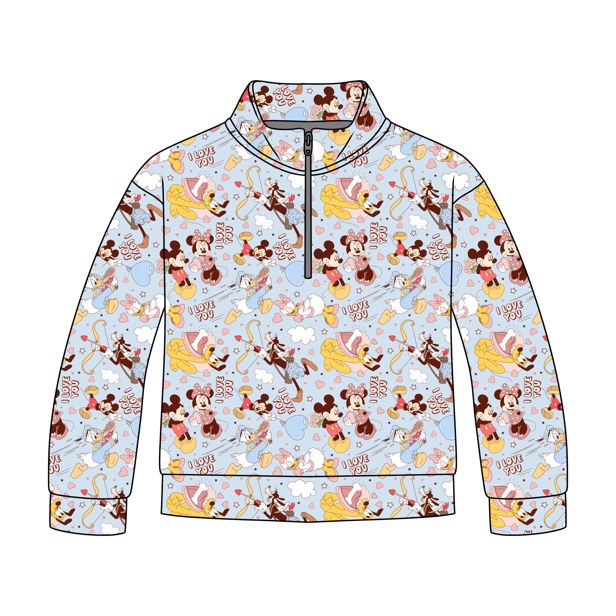 Sweethearts Quarter Zip-Up **PreOrder**