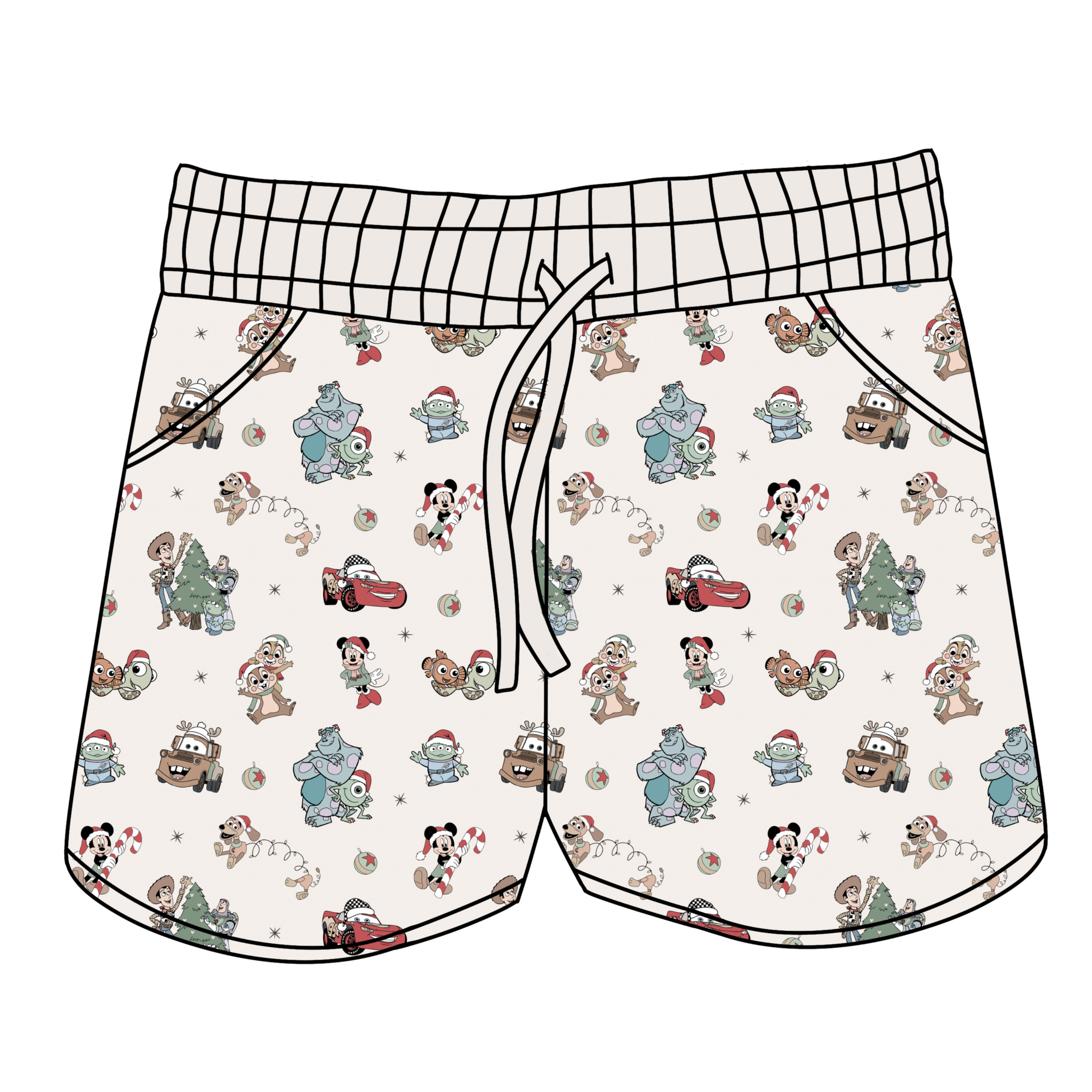 Christmas Characters Women's Shorts *RTS*
