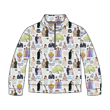 Ballroom Blossoms Quarter Zip-Up **PreOrder**