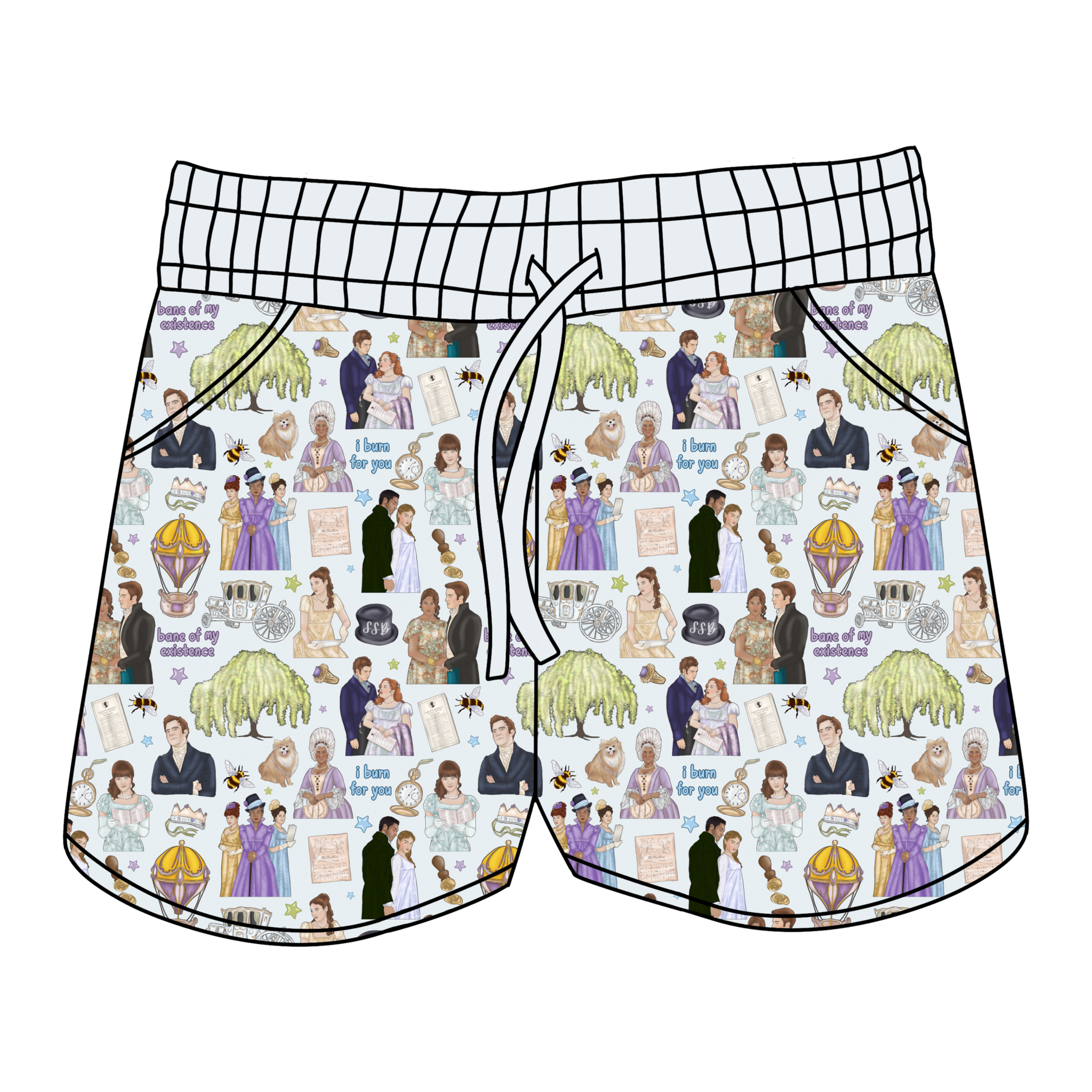 Ballroom Blossoms Women's Shorts **PreOrder**