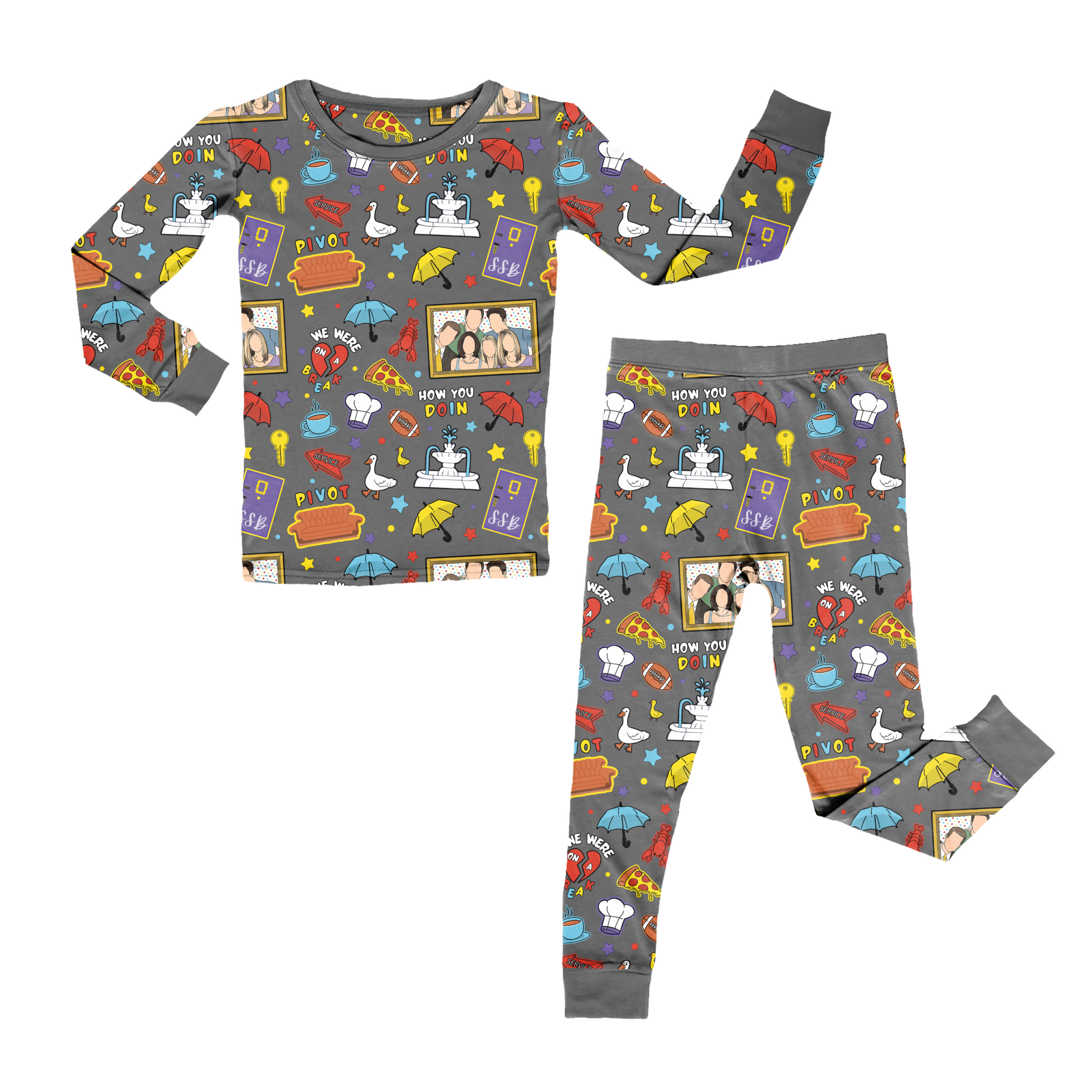 We Were on a Break Youth Pant Set *RTS*