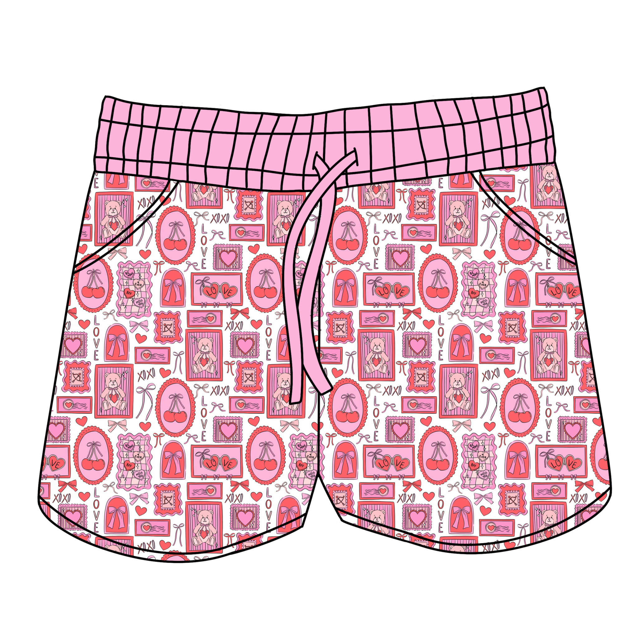 Love Letters Women's Shorts **PreOrder**