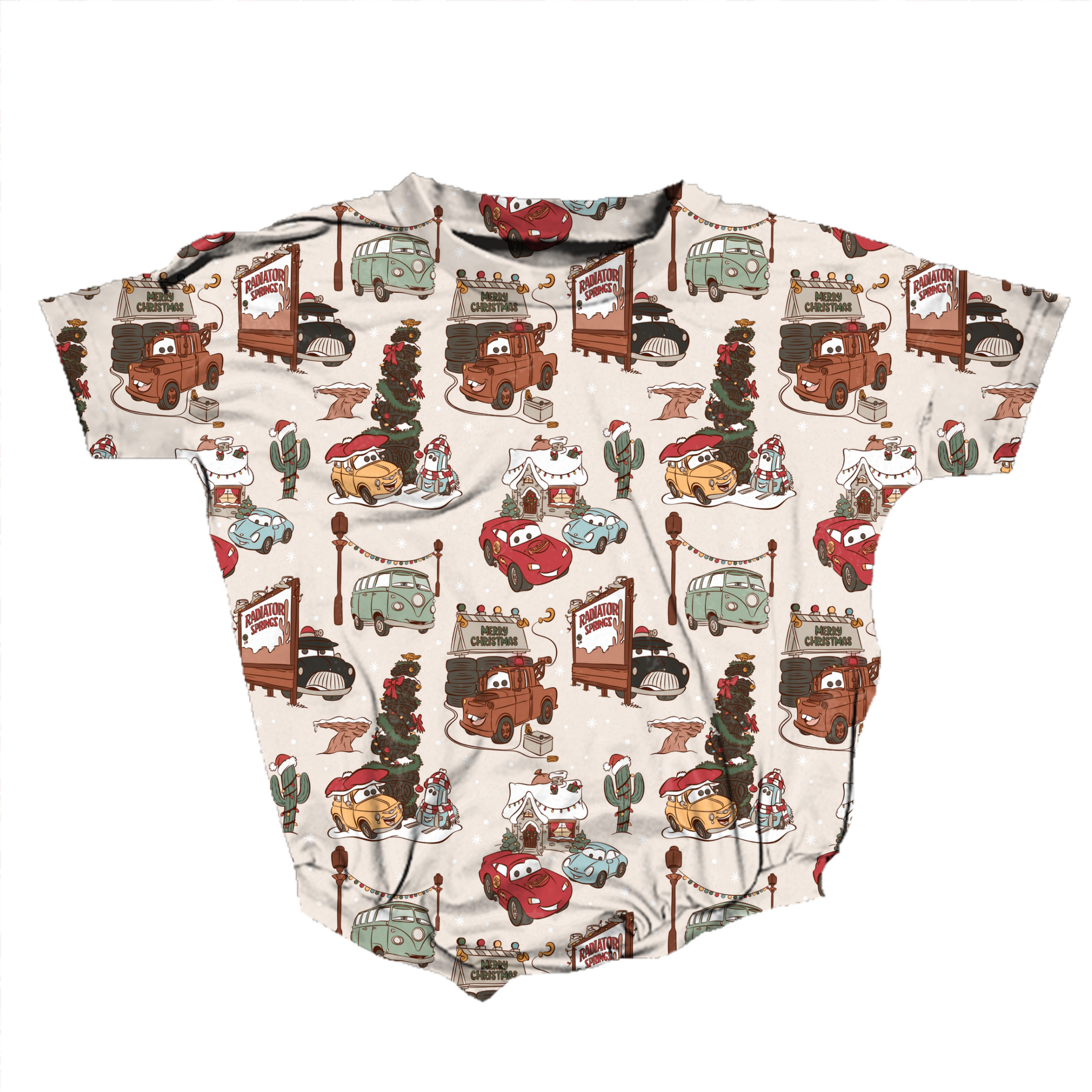 Holiday Highway Romper **Preorder**