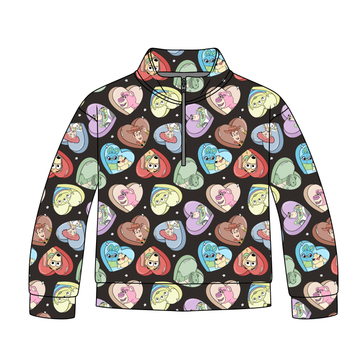 Candy Crush Quarter Zip-Up **PreOrder**