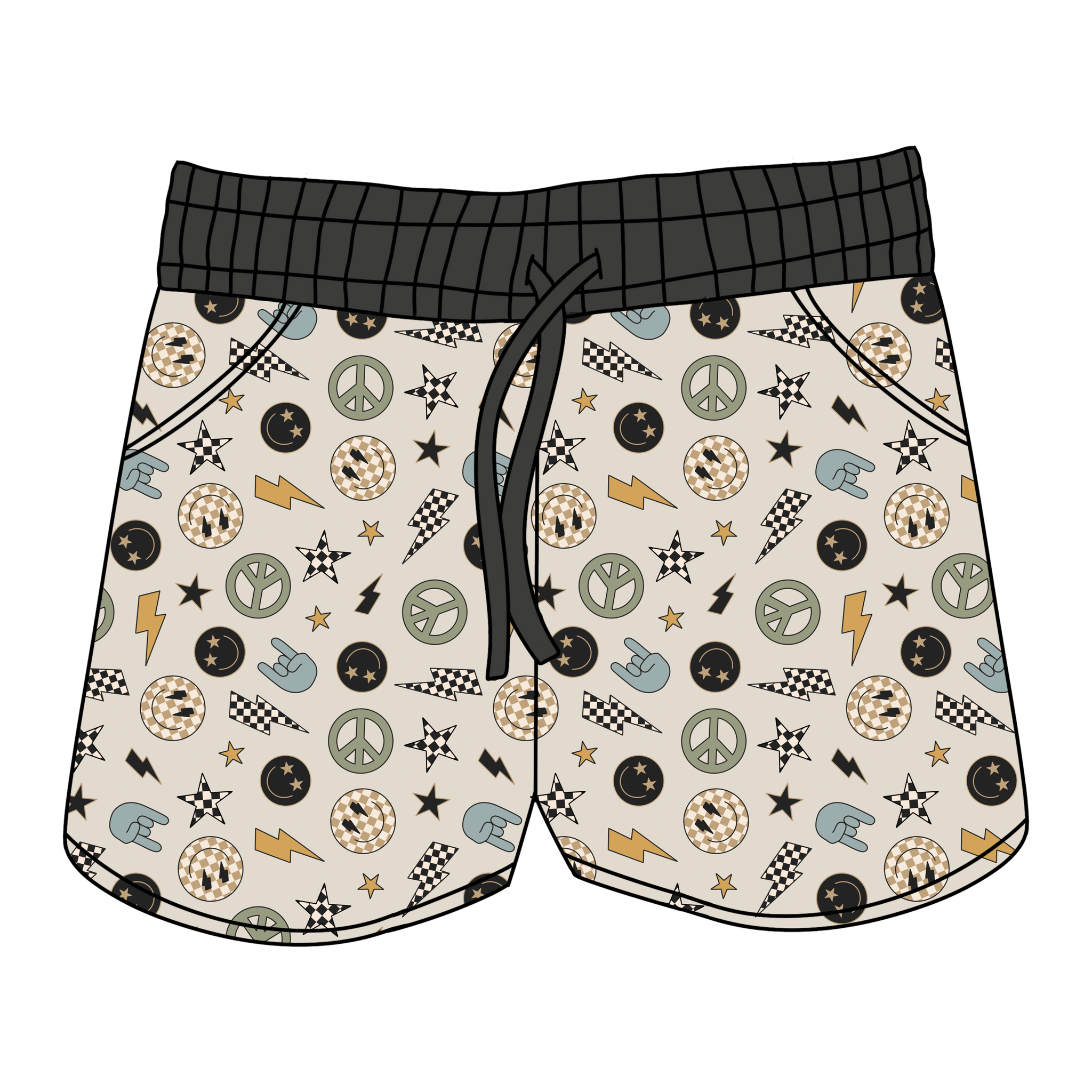 Smiley Drip Women's Shorts **PreOrder**