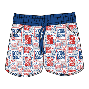 Born Brave Women's Shorts **PreOrder**