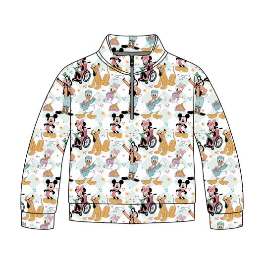Magical Medical Friends Quarter Zip-Up *RTS*