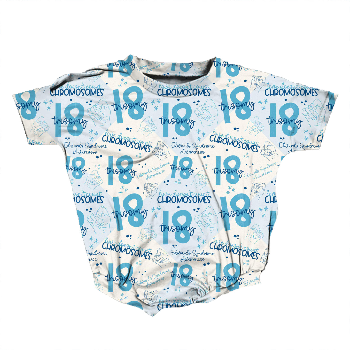 Trisomy 18 Awareness Romper *RTS*