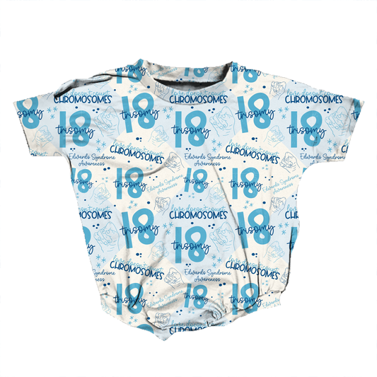 Trisomy 18 Awareness Romper *RTS*