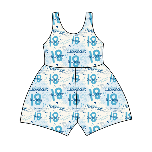 Trisomy 18 Awareness Jumpsuit *RTS*