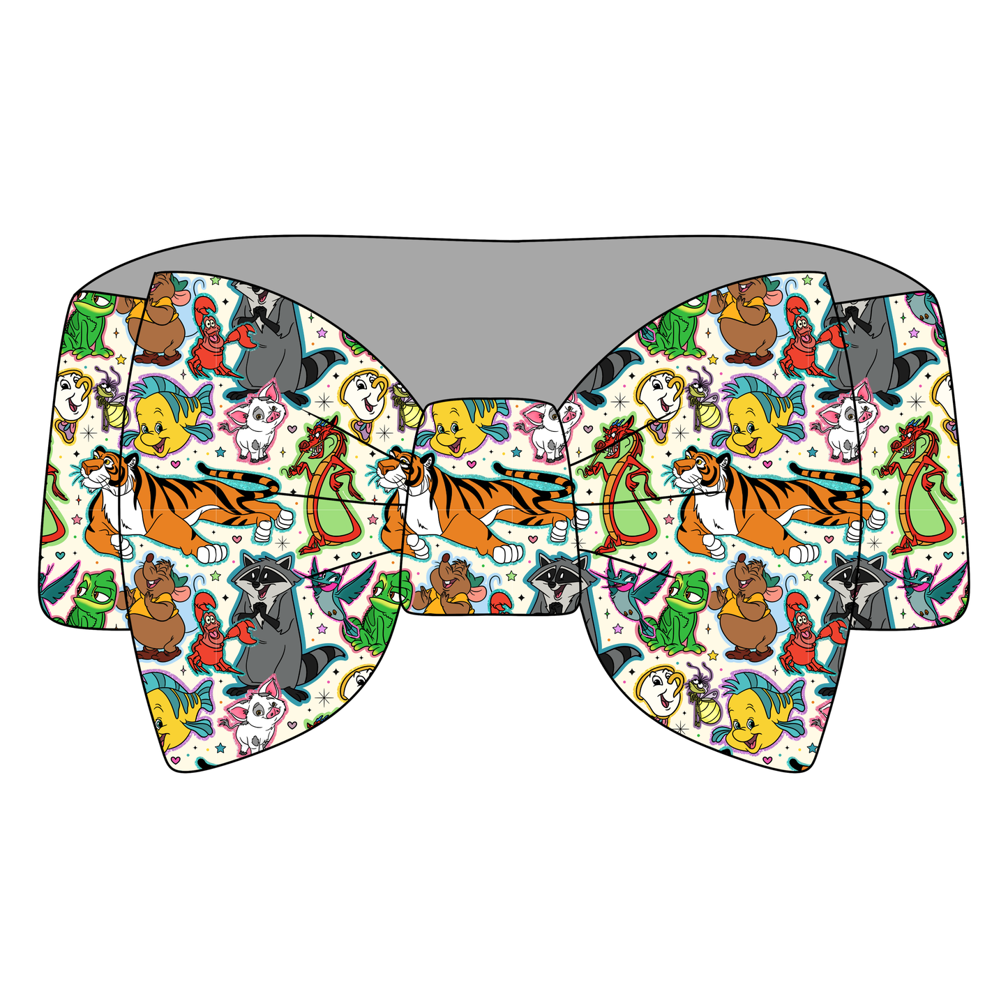Sidekick Stars  Bamboo Bow Headband *RTS*