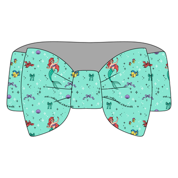 Under the Sea Sweethearts Bamboo Bow Headband **PreOrder**