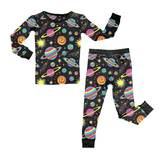 Neon Galaxy Youth Pant Set *RTS*