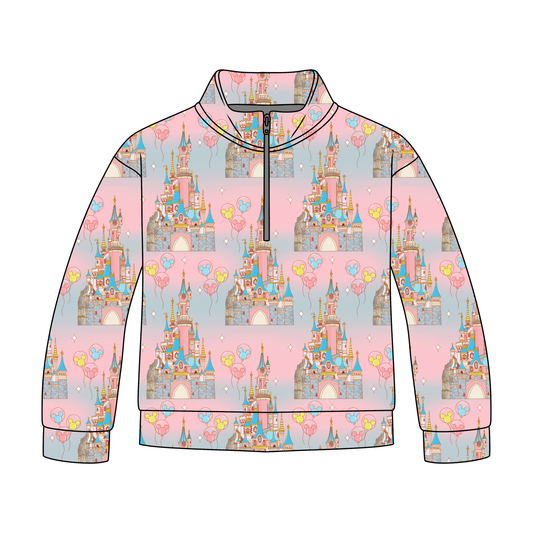 Castle DayDreams Adult Quarter Zip-Up *RTS*