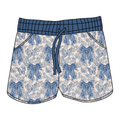 Blue Bow Darling Women's Shorts *RTS*