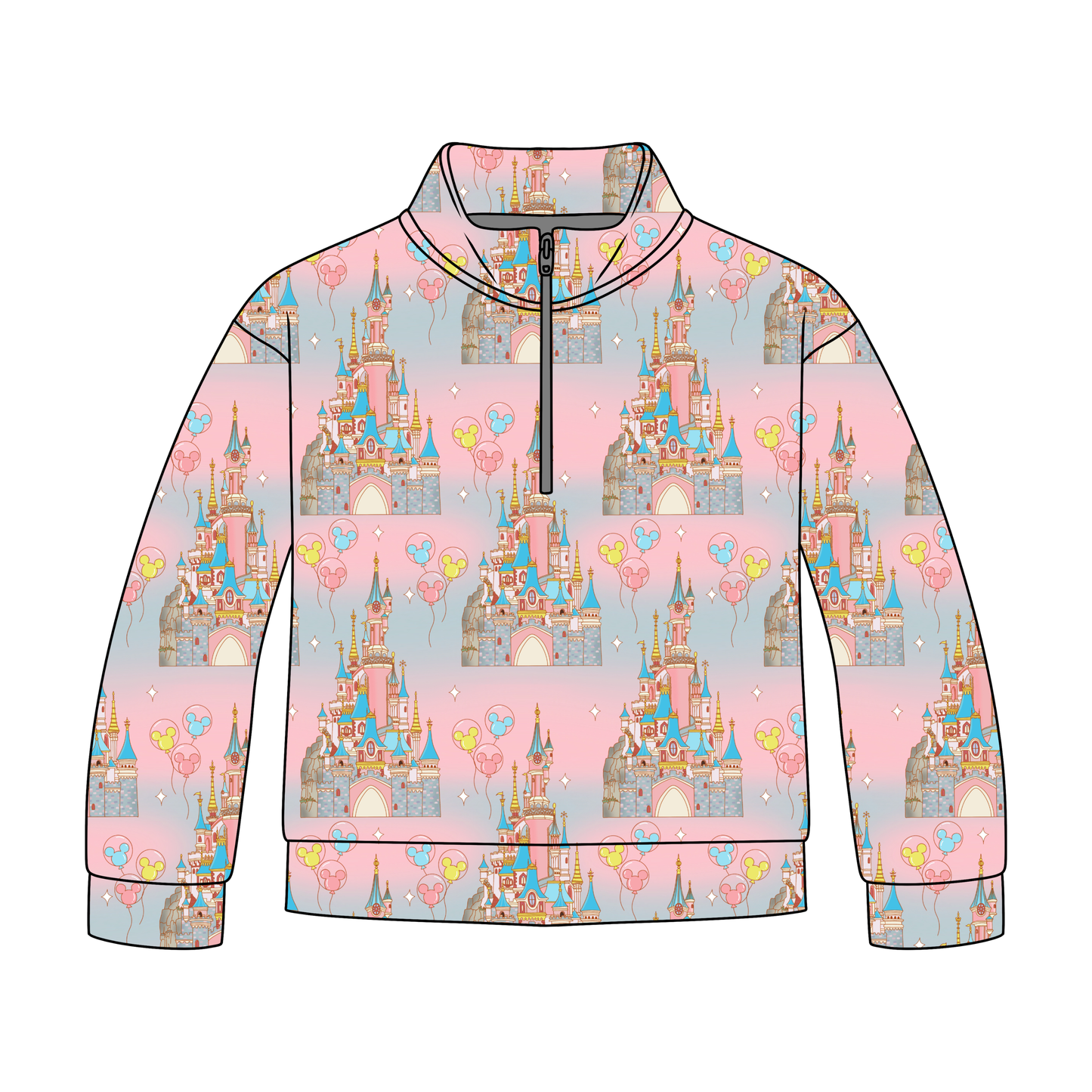 Castle Daydreams Quarter Zip-Up *RTS*