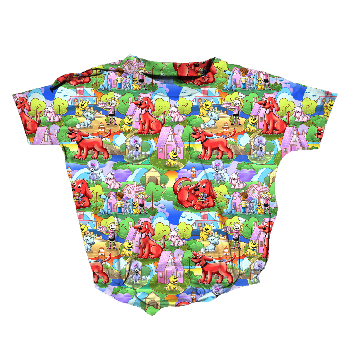 Big Red Adventures Romper *RTS*