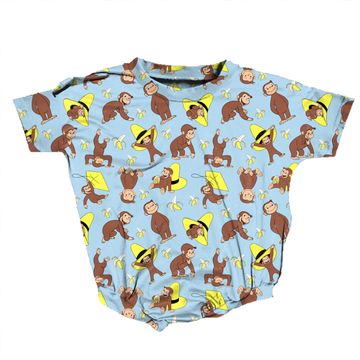 Monkey Business Romper *RTS*