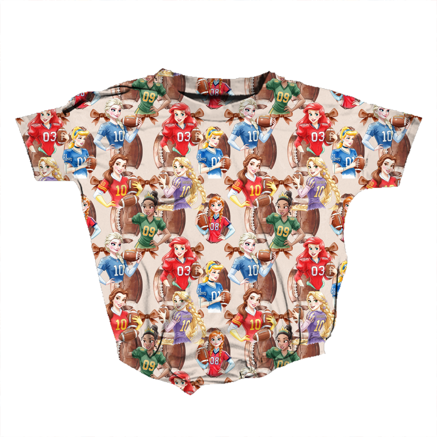 Fairytale Football Romper **Preorder**