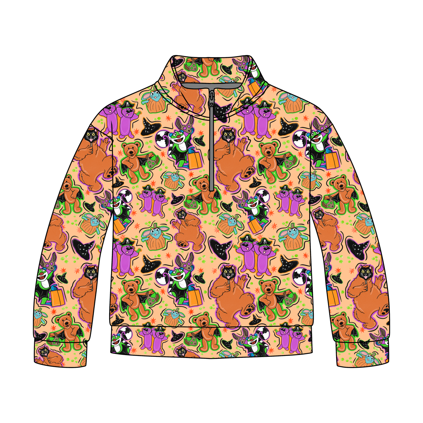 Boo Crew Playdate Quarter Zip-Up **PreOrder**