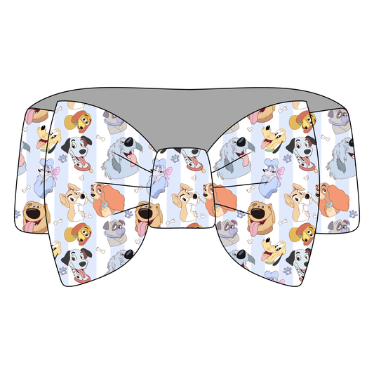 Pawfect Friends  Bamboo Bow Headband *RTS*