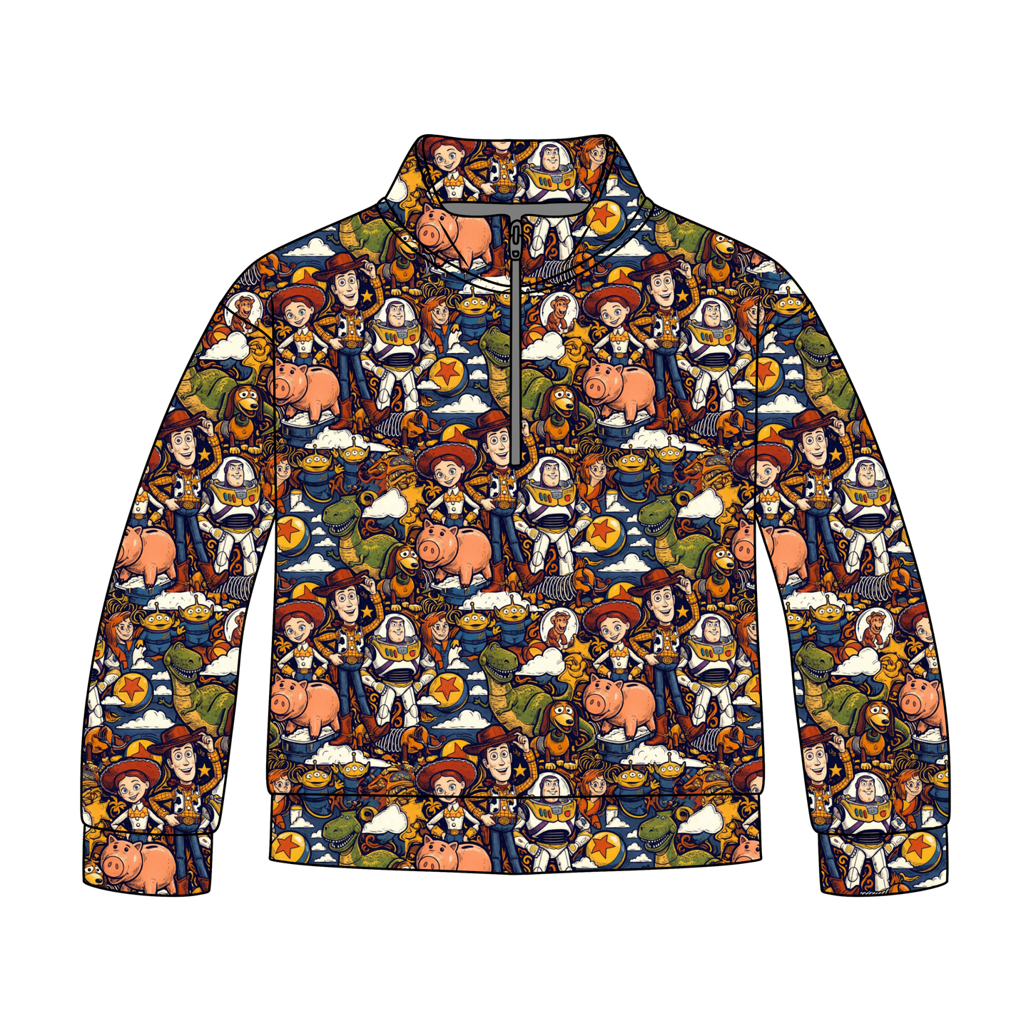 The Gang's All Here Quarter Zip-Up **PreOrder**