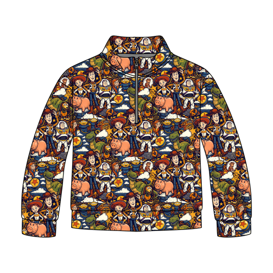 The Gang's All Here Quarter Zip-Up *RTS*