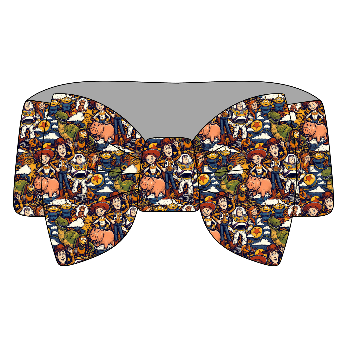The Gang's All Here Bamboo Bow Headband **PreOrder**