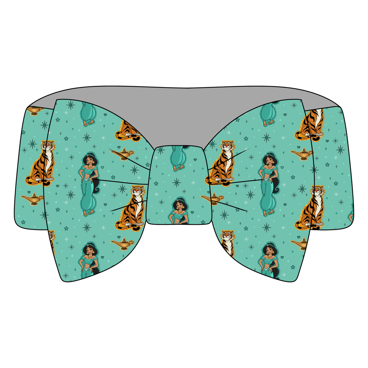 Magic Carpet Ride Bamboo Bow Headband *RTS*