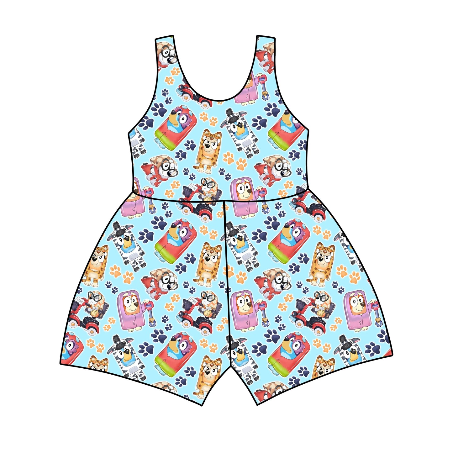 Granny Shenanigans Medically Adaptable Jumpsuit *RTS*