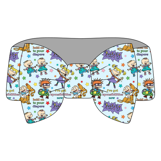 Pickles Playtime Bamboo Bow Headband *RTS*
