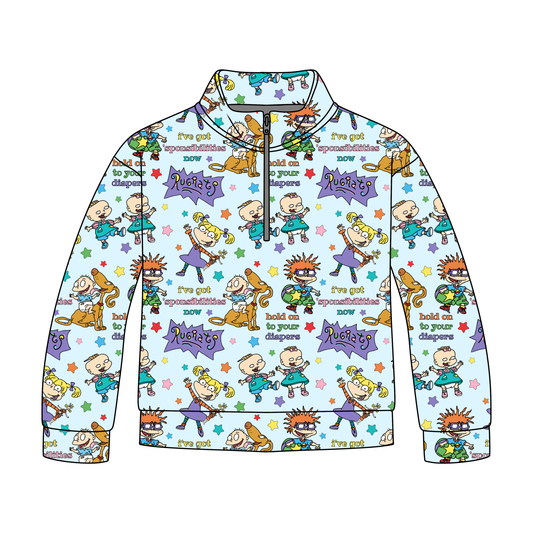 Pickles Playtime Quarter Zip-Up *RTS*