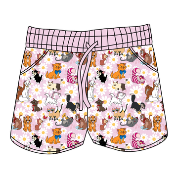 Meow Meadow Magic Women's Shorts **PreOrder**