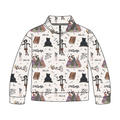 Spooky Spellbound Sisters Adult Quarter Zip-Up **PreOrder**