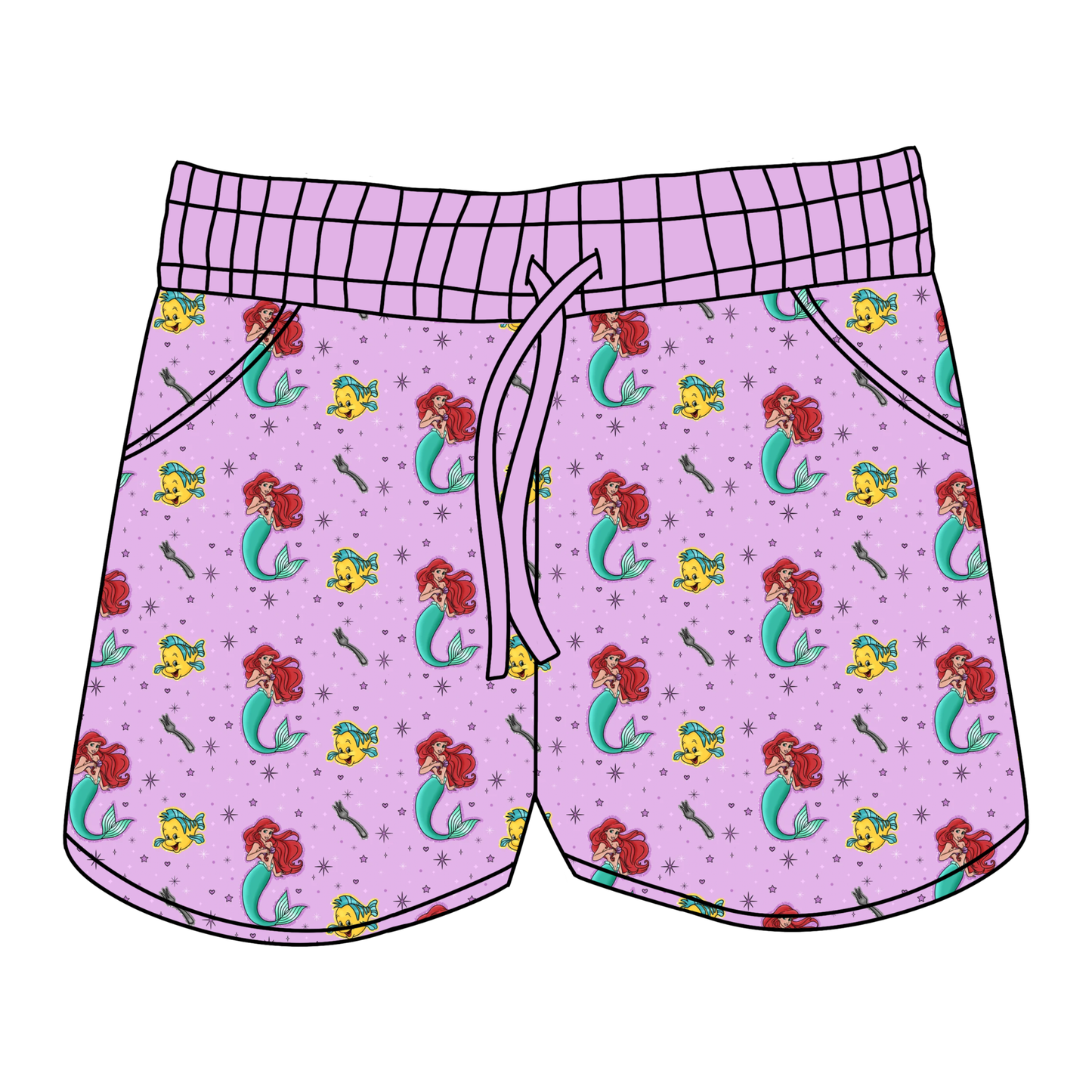 Coral Kingdom Cutie Women's Shorts *RTS*