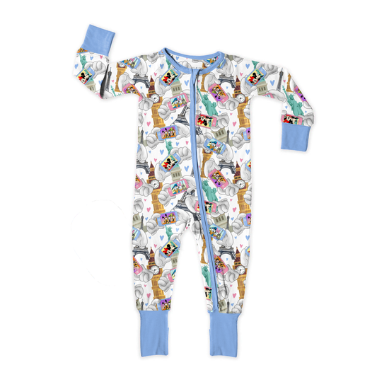 Magical Travels Zipper Sleeper **PreOrder**