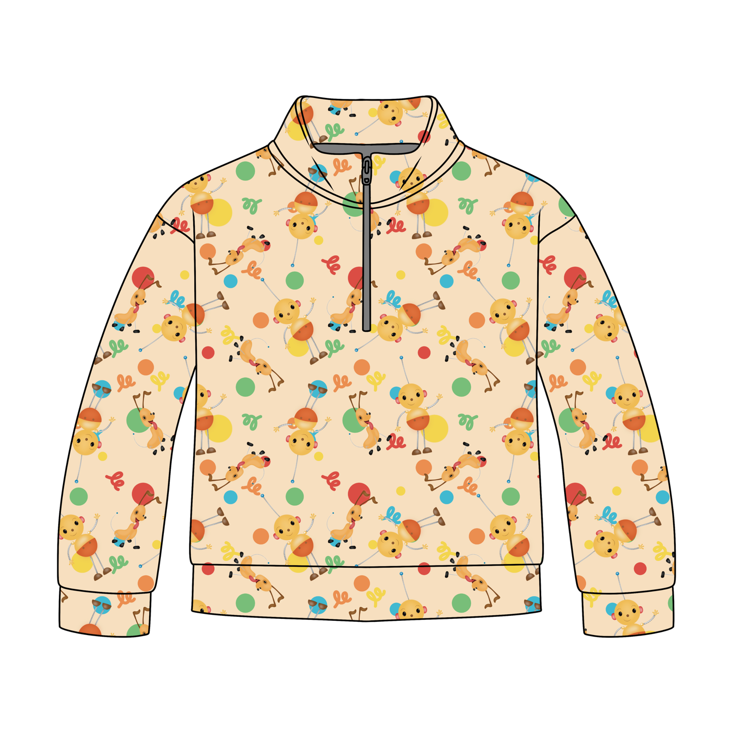 Tiny Planet Playtime Quarter Zip-Up *RTS*