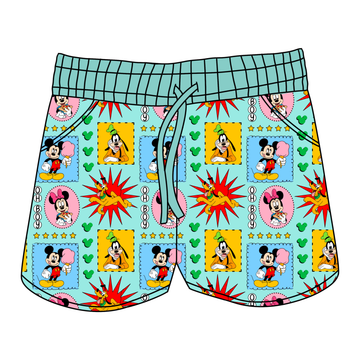 Retro Toon Crew Women's Shorts **PreOrder**