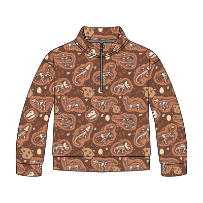 Ancient Bones Quarter Zip-Up **PreOrder**
