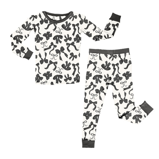 Black Ribbons Youth Pant Set *PREORDER*