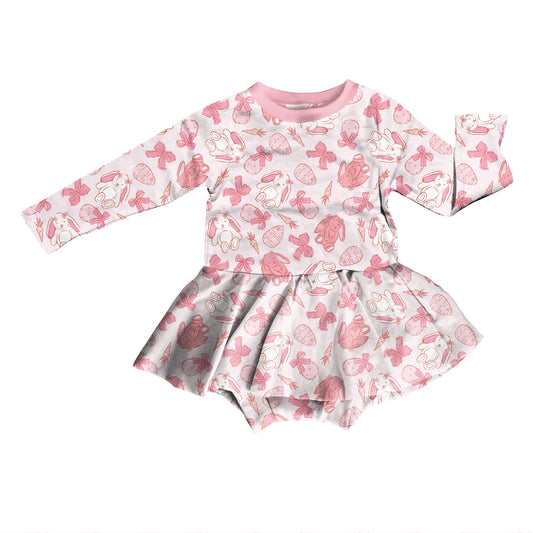 Bunnies and Bows Twirl Dress *PREORDER*