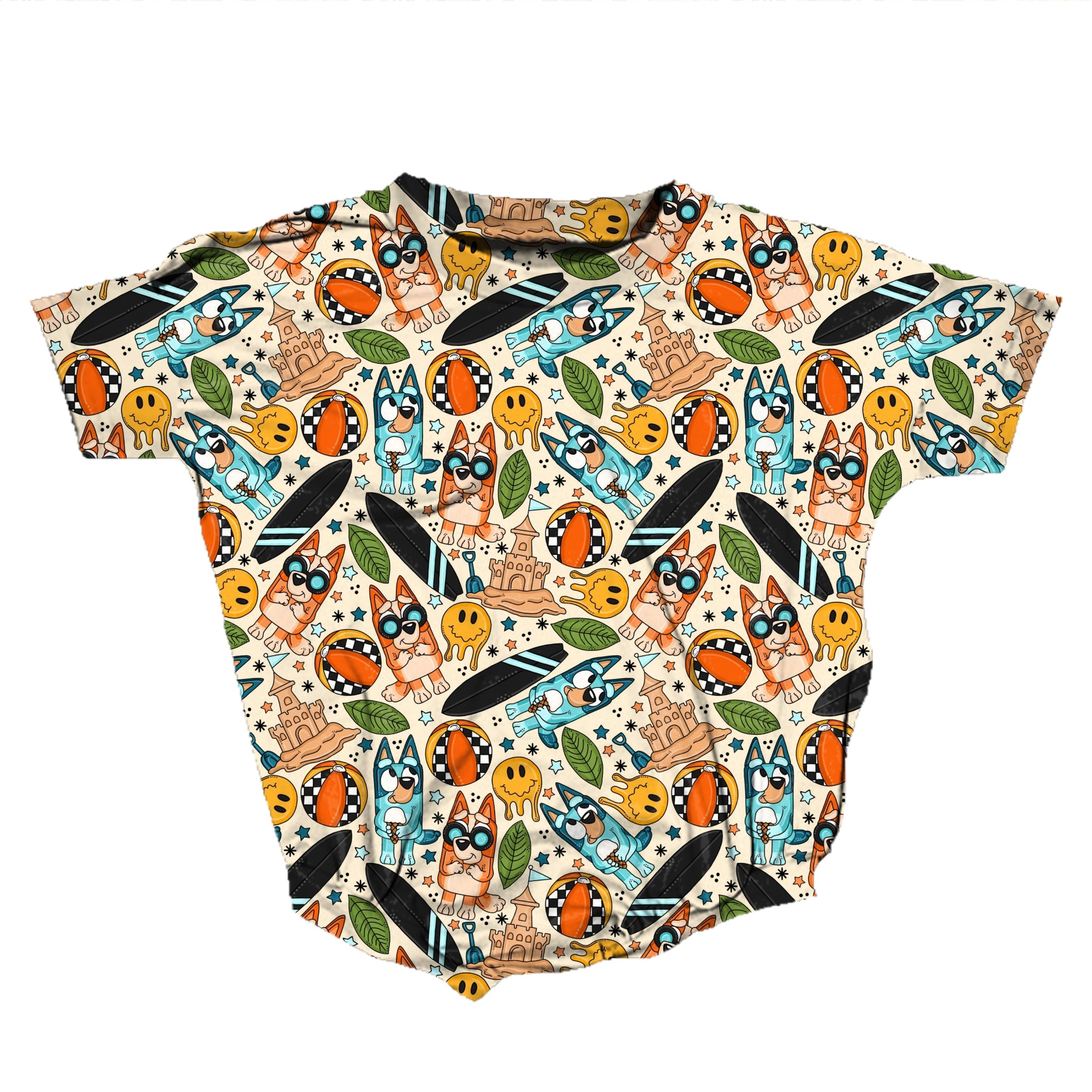 Surf Squad Medically Adaptable Romper *RTS*